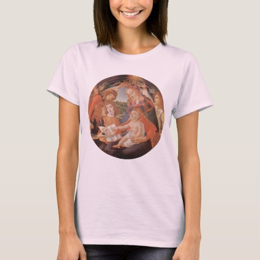 Madonna von Magnificat von Sandro Botticelli T-Shirt (Vorderseite)