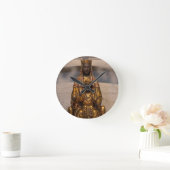 Madonna von Montserrat schwarzes Madonna Spanien Runde Wanduhr (Zuhause)