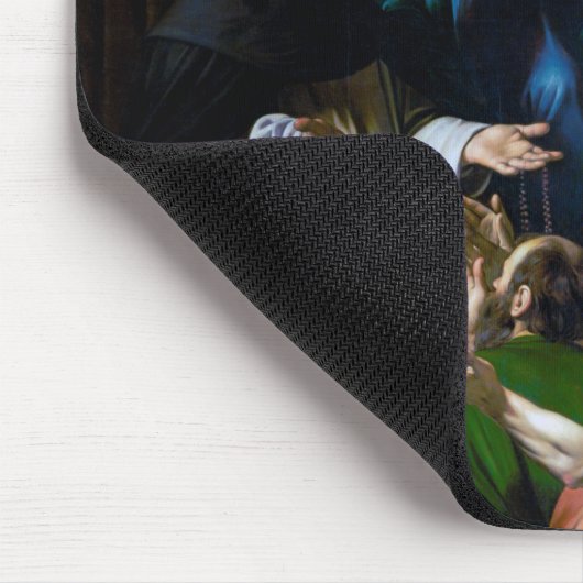 Madonna von Rosary, Caravaggio Mousepad (Ecke)