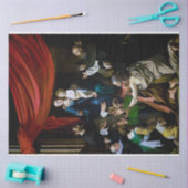 Madonna von Rosary, Caravaggio Seidenpapier (Basteln)