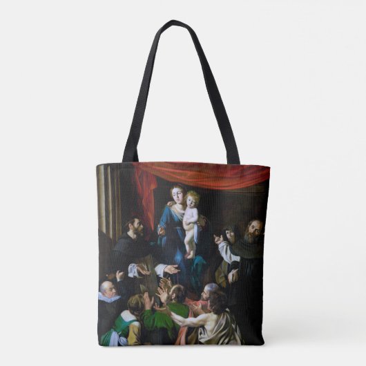 Madonna von Rosary, Caravaggio Tasche (Rückseite)