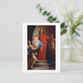 Madonna von Rosary (Öl auf Leinwand) Postkarte (Stehend Vorderseite)