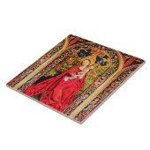 MADONNA VON ROSE BOWER MIT ANGELN FLIESE (Seite)