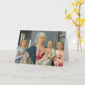 Madonna von Senigallia - Piero della Francesca Karte (Gelbe Blume)