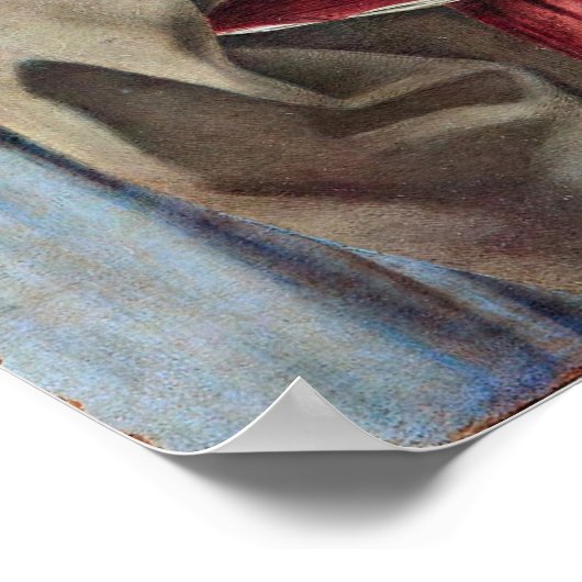 Madonna von Senigallia - Piero della Francesca Poster (Ecke)