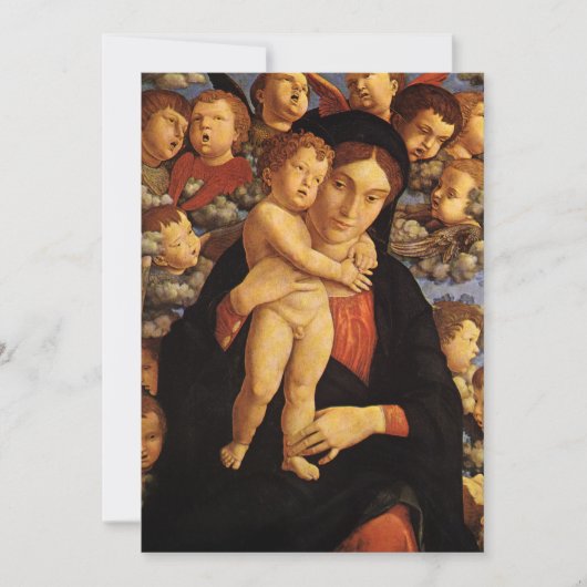 Madonna von Tscherubim von Andrea Mantegna (Vorderseite)