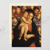 Madonna von Tscherubim von Andrea Mantegna (Vorne/Hinten)