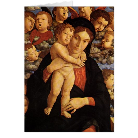 Madonna von Tscherubim von Andrea Mantegna (Vorne)