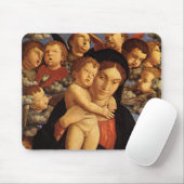 Madonna von Tscherubim von Andrea Mantegna Mousepad (Mit Mouse)