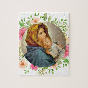 Madonnina Madonna der Straße Ferruzzi Maria Puzzle