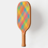 Madras Breeze - Diagonal Kariert Pickleball Paddle (Links)