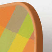 Madras Breeze - Diagonal Kariert Pickleball Paddle (Linke Seite)