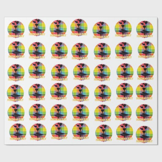 Madras Day Geschenkpapier (Flach)
