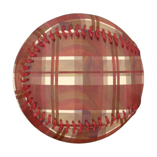 Madras Kariert Fall Red Baseball (Vorderseite Links)
