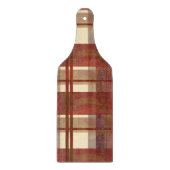 Madras Kariert Fall Red Schneidebrett (Vorderseite)