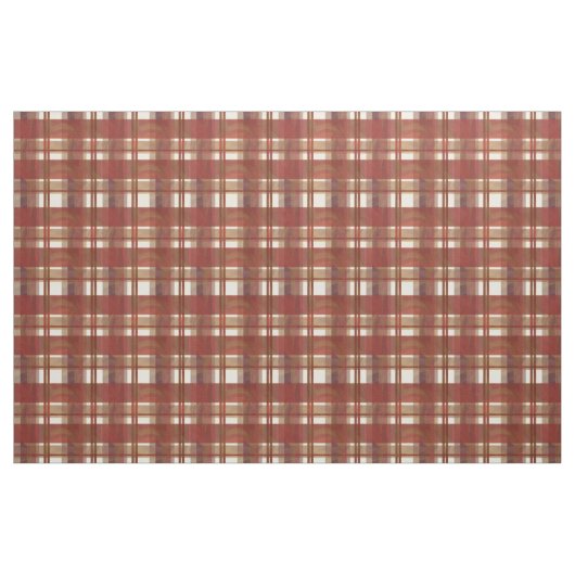 Madras Kariert Fall Red Stoff (Yard (91,4 cm))
