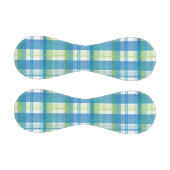 Madras Kariert Green und Blue Baseball (Paneele)