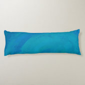 Madras Kariert Green und Blue Seitenschläferkissen (Rückseite)