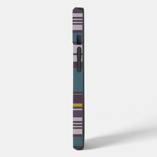 Madras Kariert Phone Case (Rückseite / Links)