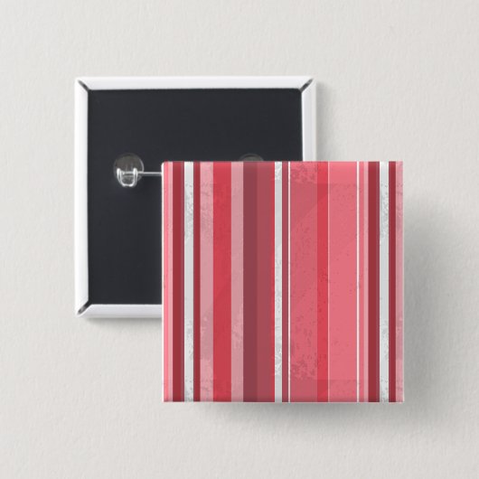 Madras Karierte Weihnachten Button (Vorne & Hinten)