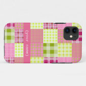 Madras karierter iPhone 5 Fall Case-Mate iPhone Hülle (Rückseite (Horizontal))