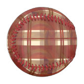 Madras-Karo Fallrot Baseball (Vorderseite Links)