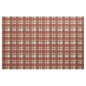 Madras-Karo Fallrot Stoff (Yard (91,4 cm))