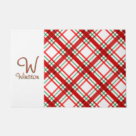 Madras Karo Fußmatte