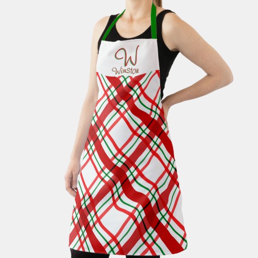 Madras Karo Karierte Schürze (InSitu)