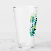 Madras Mitte des Jahrhunderts Glas (Rechts)