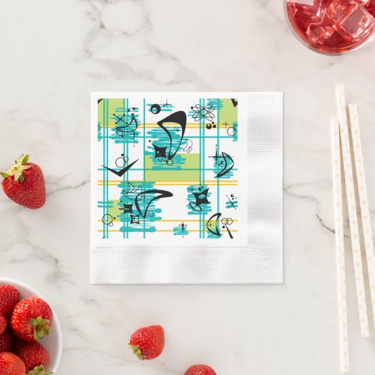 Madras Mitte des Jahrhunderts Serviette (Beispiel)