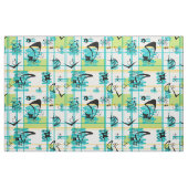 Madras Mitte des Jahrhunderts Stoff (Fat Quarter (45,7 x 55,9 cm))