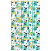 Madras Mitte des Jahrhunderts Tischdecke (Vorderseite)