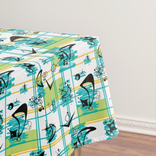 Madras Mitte des Jahrhunderts Tischdecke (Beispiel)