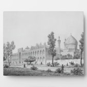 Madrasa-yi Masjid-i Shah Sultan Hussein, in Isfaha Fotoplatte (Vorderseite)