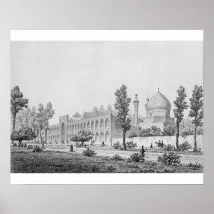 Madrasa-yi Masjid-i Shah Sultan Hussein, in Isfaha Poster