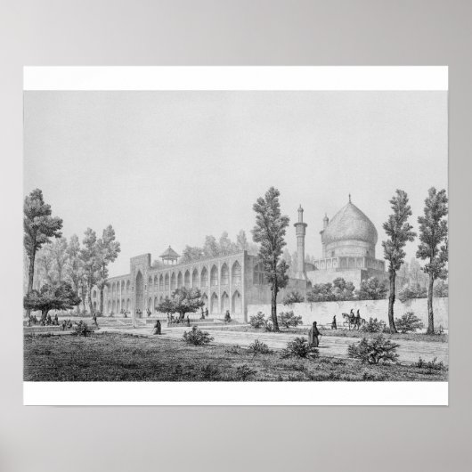 Madrasa-yi Masjid-i Shah Sultan Hussein, in Isfaha Poster (Vorne)