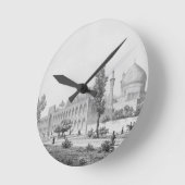 Madrasa-yi Masjid-i Shah Sultan Hussein, in Isfaha Runde Wanduhr (Winkel)