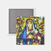 Madre Dolorosa Magnet (Vorderseite/Rückseite)