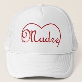 Madre Italian Mother heart Red Truckerkappe
