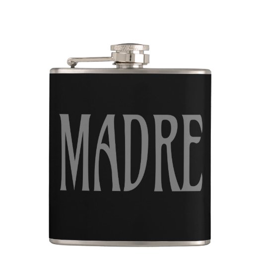 MADRE Mother Mama Flachmann (Vorderseite)
