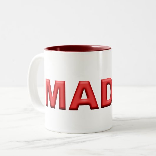 Madre Zweifarbige Tasse (Vorderseite Links)