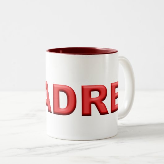 Madre Zweifarbige Tasse (VorderseiteRechts)