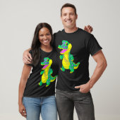 Madri Gras Alligator Beads Festival Ristorante del T-Shirt (Unisex)