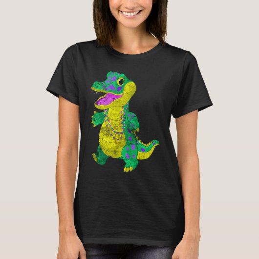 Madri Gras Festival Moon and Stars T-Shirt (Vorderseite)