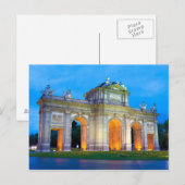 Madrid 001A Postkarte (Vorne/Hinten)
