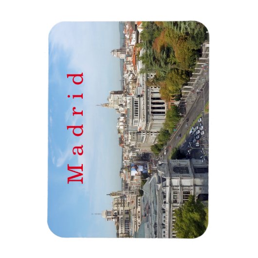 Madrid. #15. magnet (Vertikal)