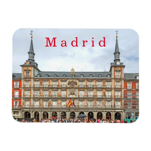 Madrid. #16. magnet (Horizontal)