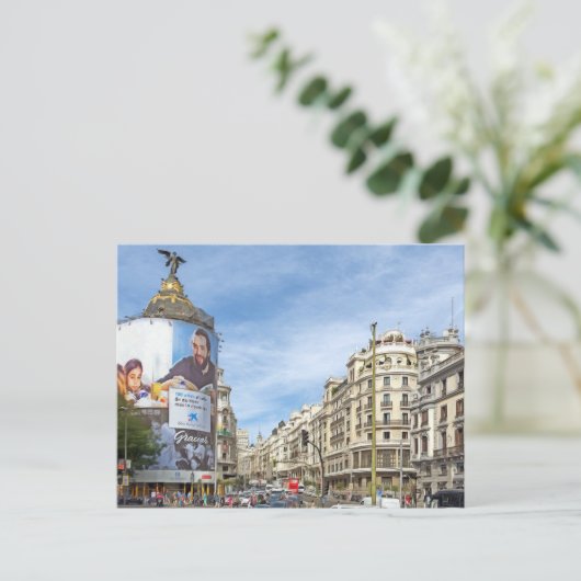 Madrid. #1. postkarte (Stehend Vorderseite)