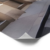 Madrid Aquarellkunst Poster (Ecke)